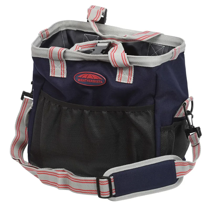 WeatherBeeta Grooming Tote Bag - Navy/Silver/Red