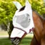 WeatherBeeta Hybrid Seasons Fly Mask - White/Maroon