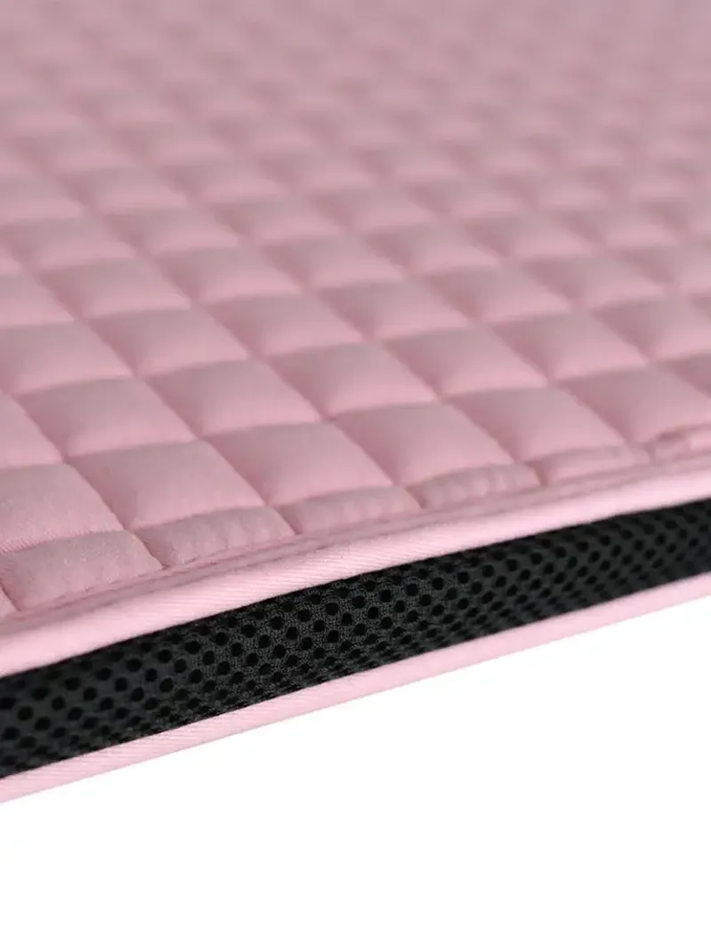 WeatherBeeta Prime Air-Tec Jump Shaped Saddle Pad - Light Pink-4
