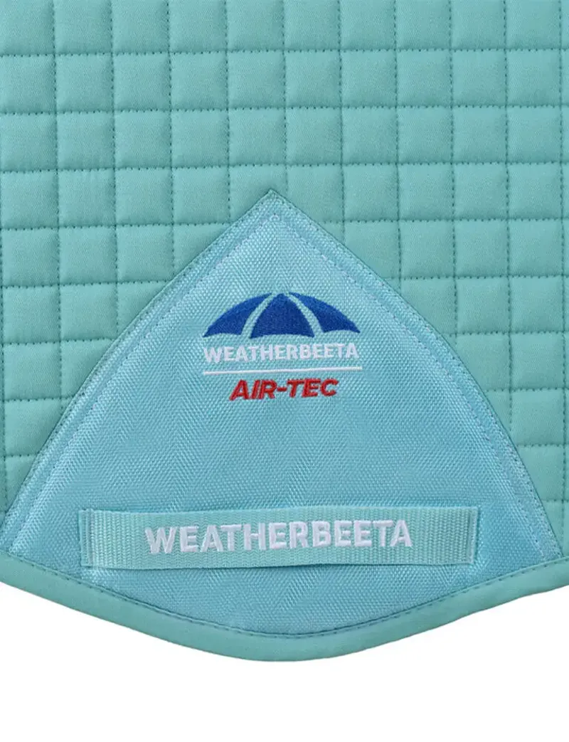 WeatherBeeta Prime Air-Tec All Purpose Saddle Pad - Light Aqua-1