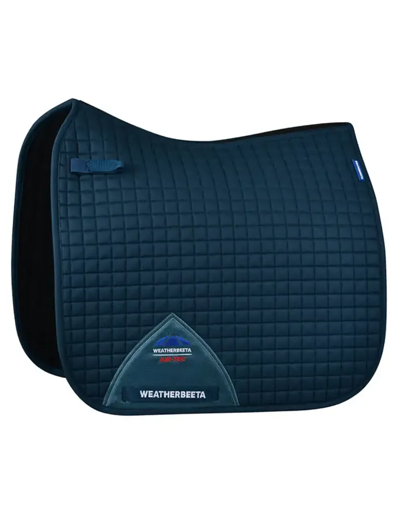 WeatherBeeta Prime Air-Tec Dressage Saddle Pad - Midnight Teal