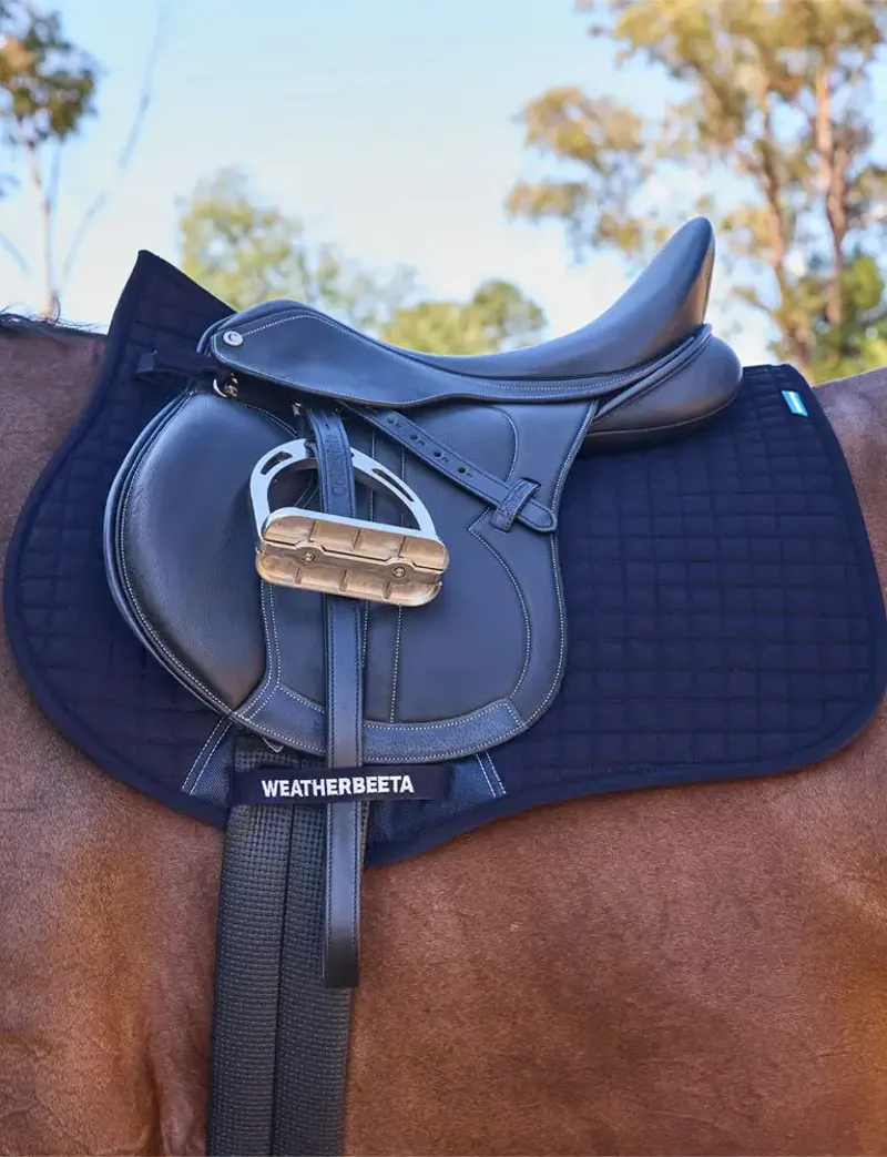 WeatherBeeta Prime Air-Tec All Purpose Saddle Pad - Navy-7