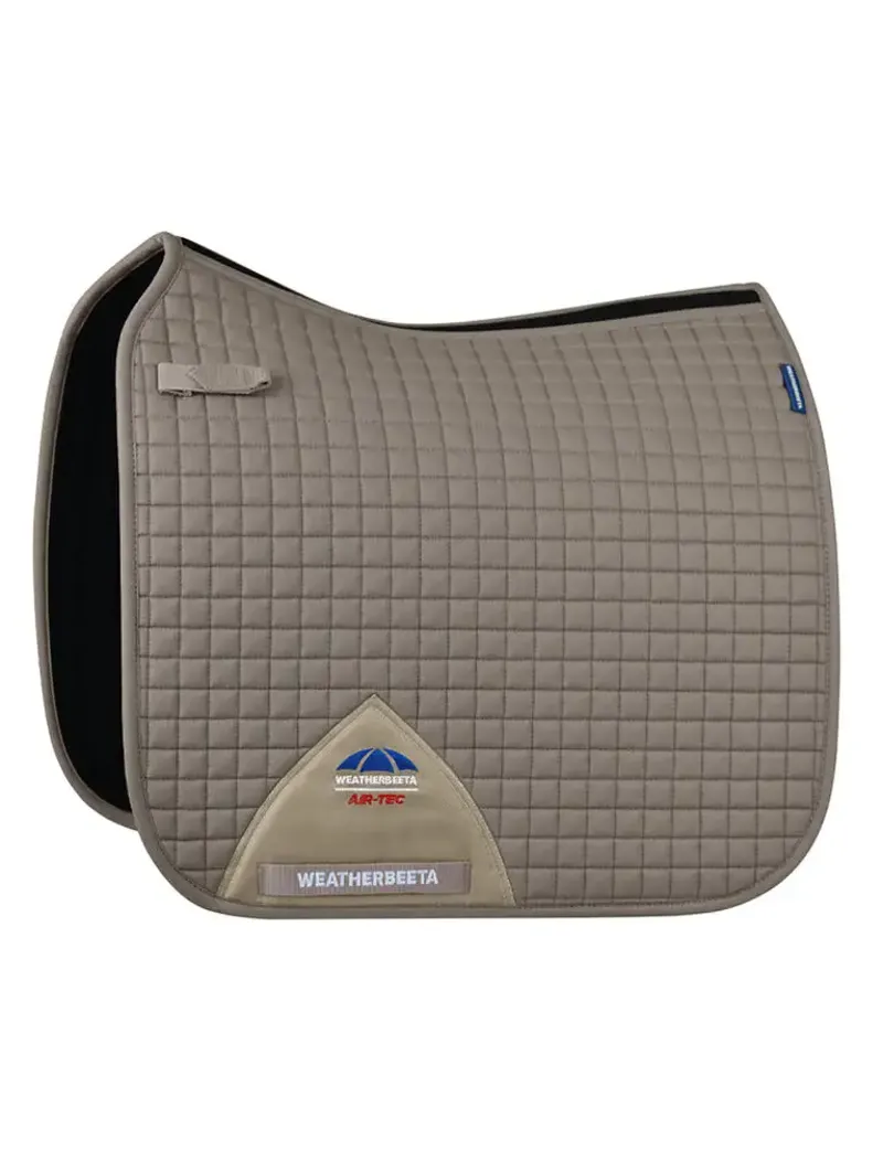 WeatherBeeta Prime Air-Tec Dressage Saddle Pad - Natural Clay
