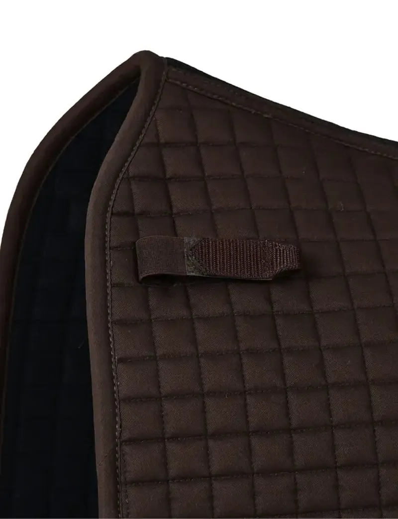WeatherBeeta Prime Air-Tec Dressage Saddle Pad - Chocolate-2