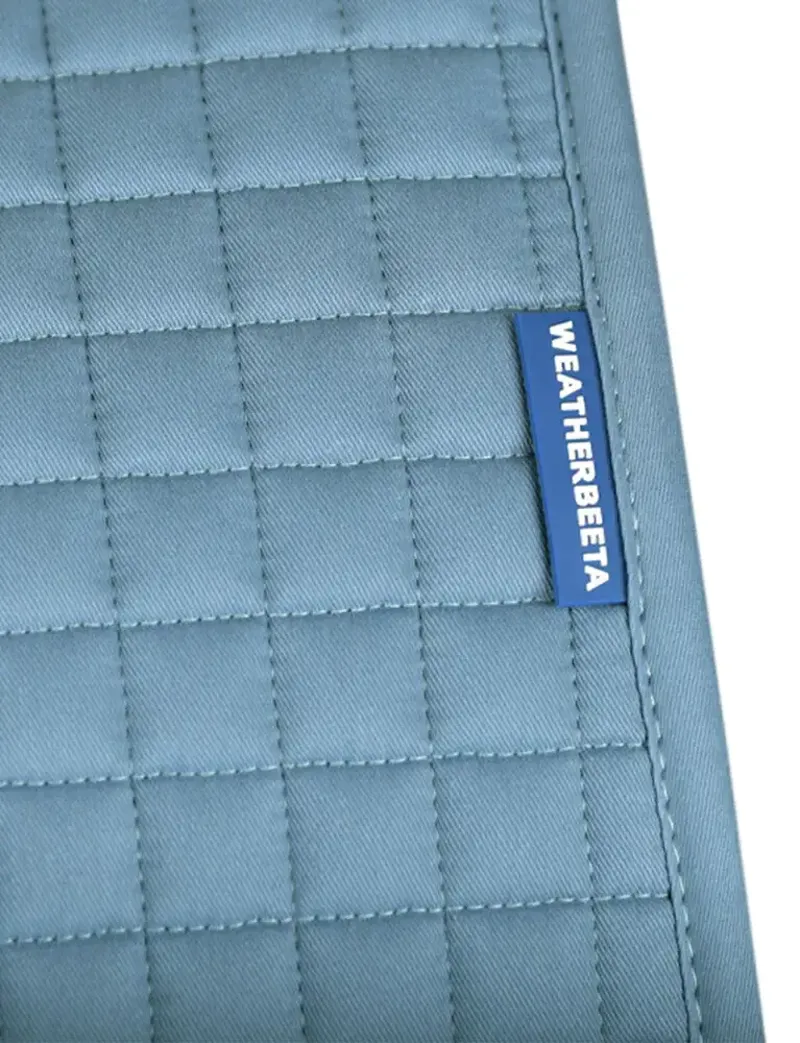 WeatherBeeta Prime Air-Tec Dressage Saddle Pad - Washed Denim-4