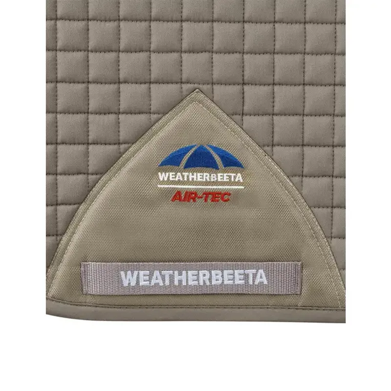 WeatherBeeta Prime Air-Tec Dressage Saddle Pad - Natural Clay-1