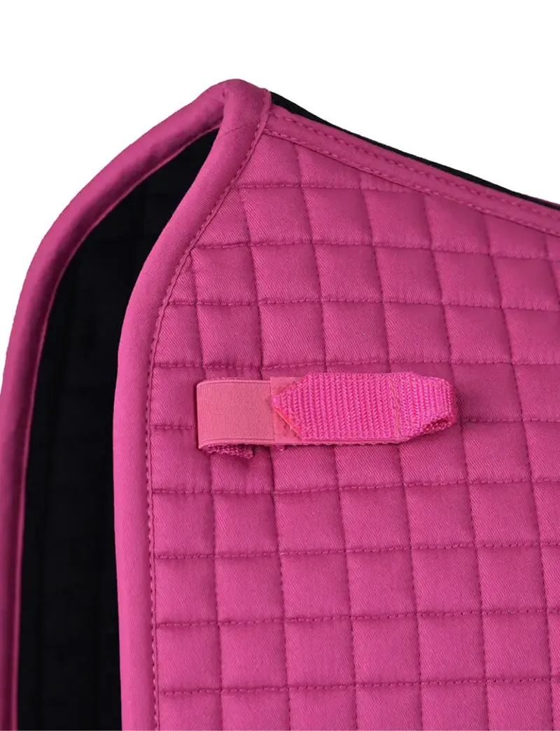 WeatherBeeta Prime Air-Tec Dressage Saddle Pad - Bright Magenta-1