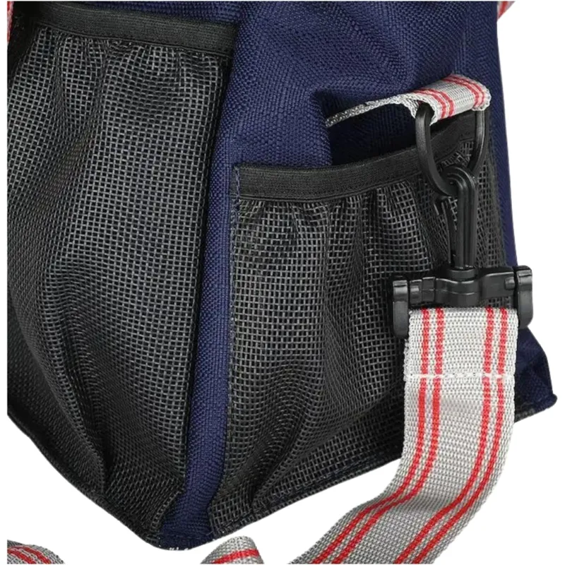 WeatherBeeta Grooming Tote Bag - Navy/Silver/Red-3