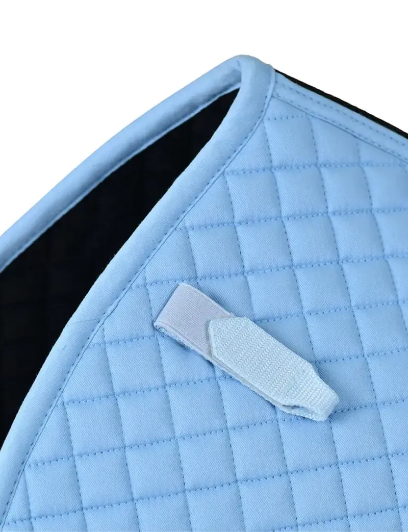 WeatherBeeta Prime Air-Tec Jump Shaped Saddle Pad - Sky Blue-1