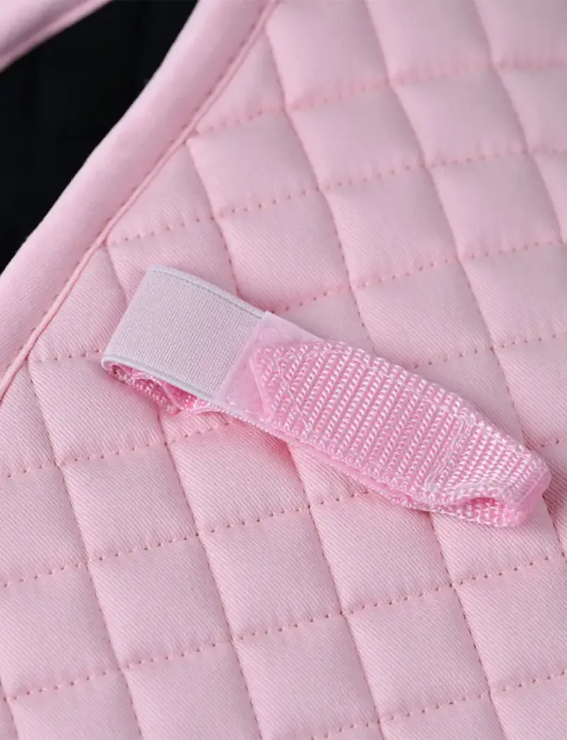 WeatherBeeta Prime Air-Tec Jump Shaped Saddle Pad - Light Pink-2