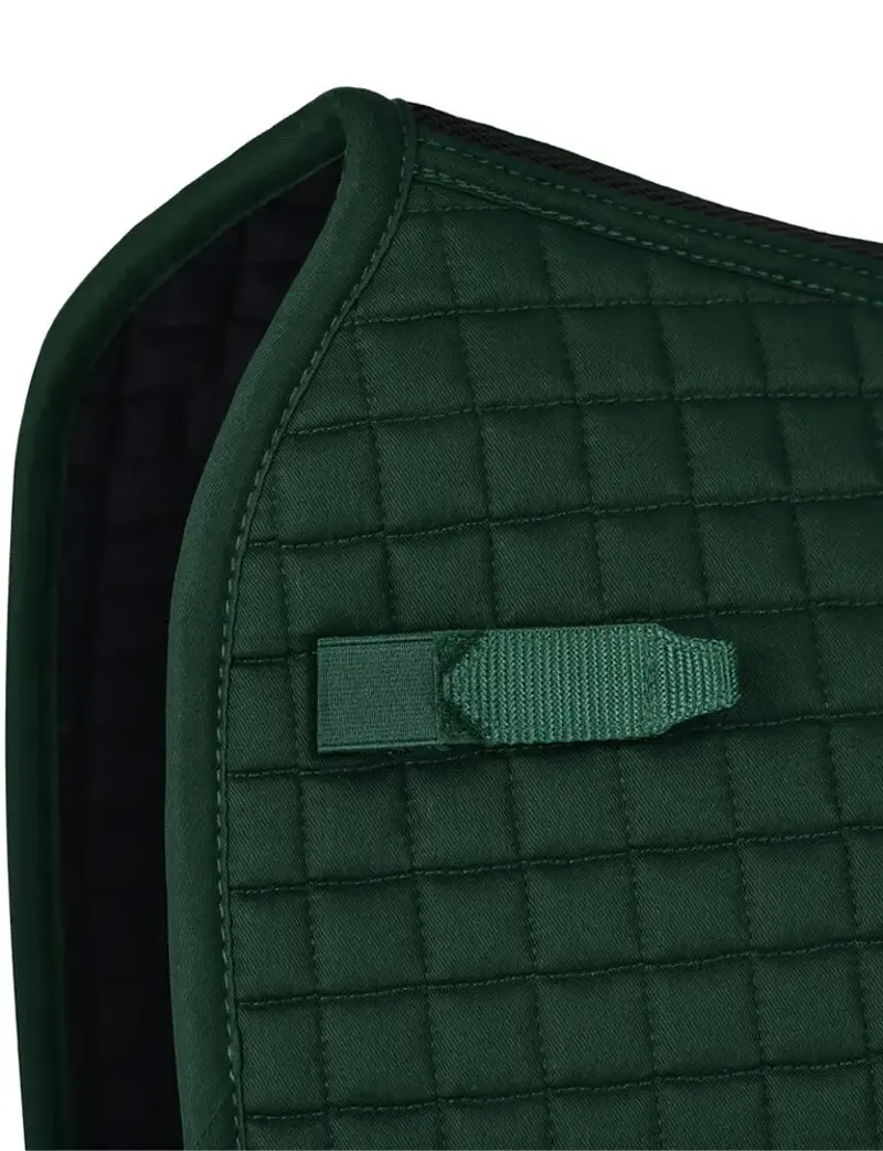 WeatherBeeta Prime Air-Tec Dressage Saddle Pad - Forest Green-1