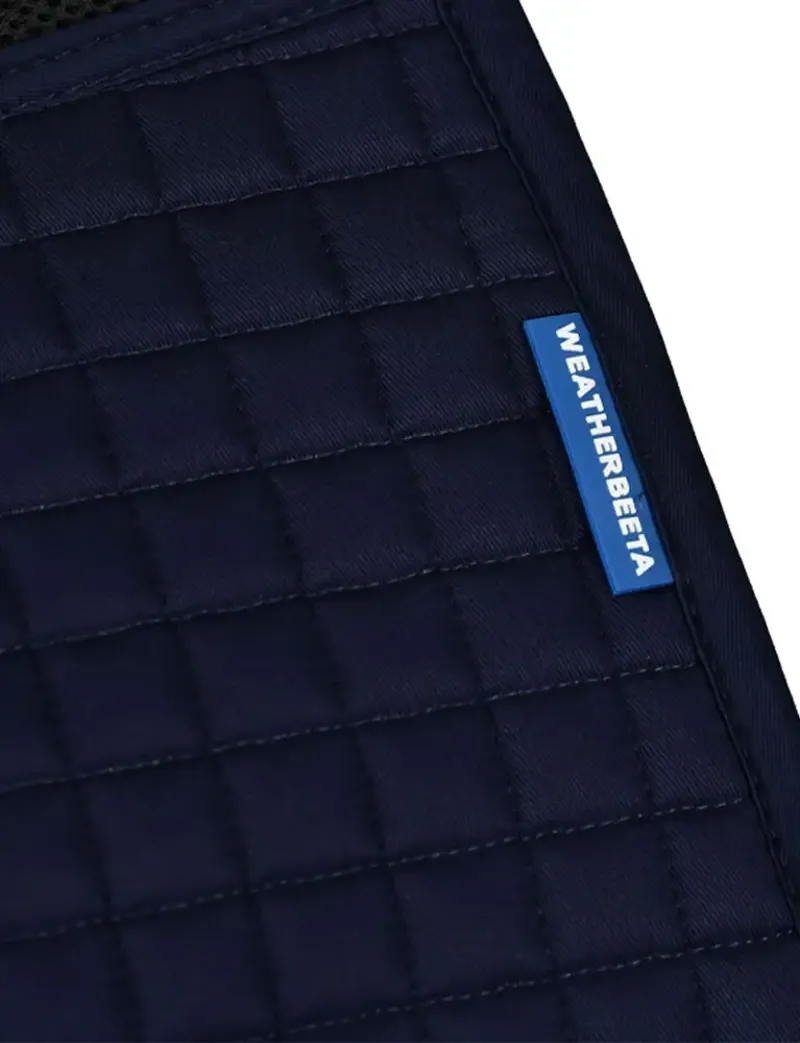 WeatherBeeta Prime Air-Tec Dressage Saddle Pad - Navy-3