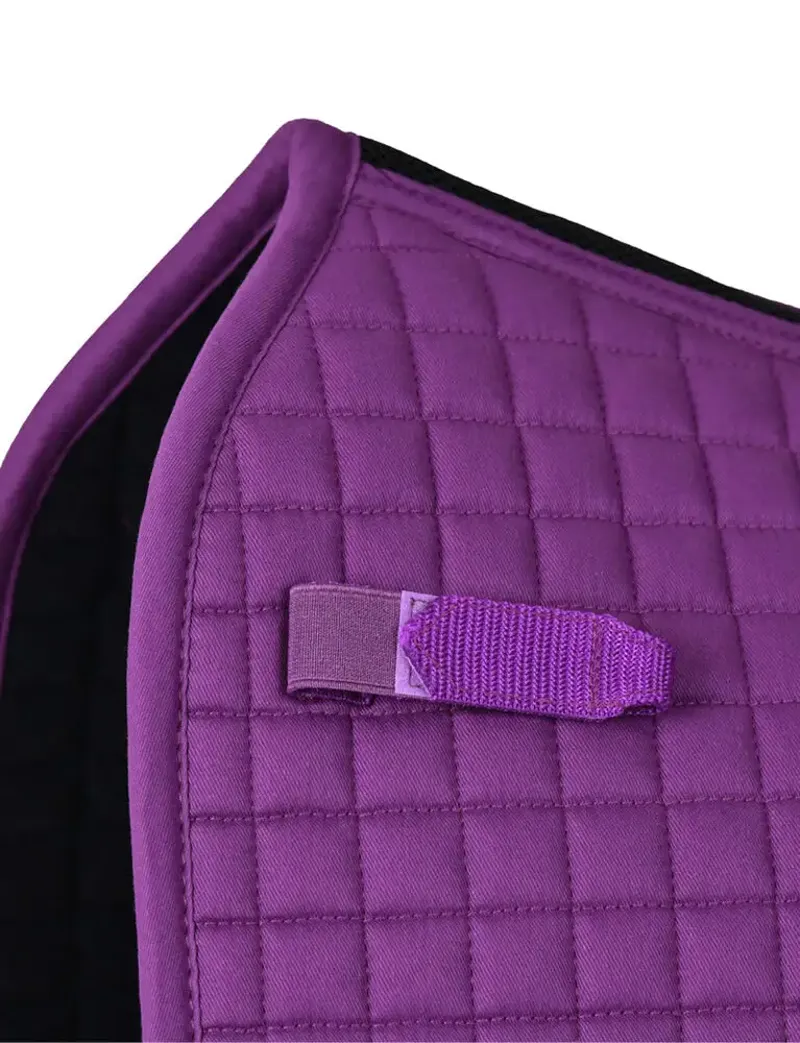 WeatherBeeta Prime Air-Tec Dressage Saddle Pad - Violet-1