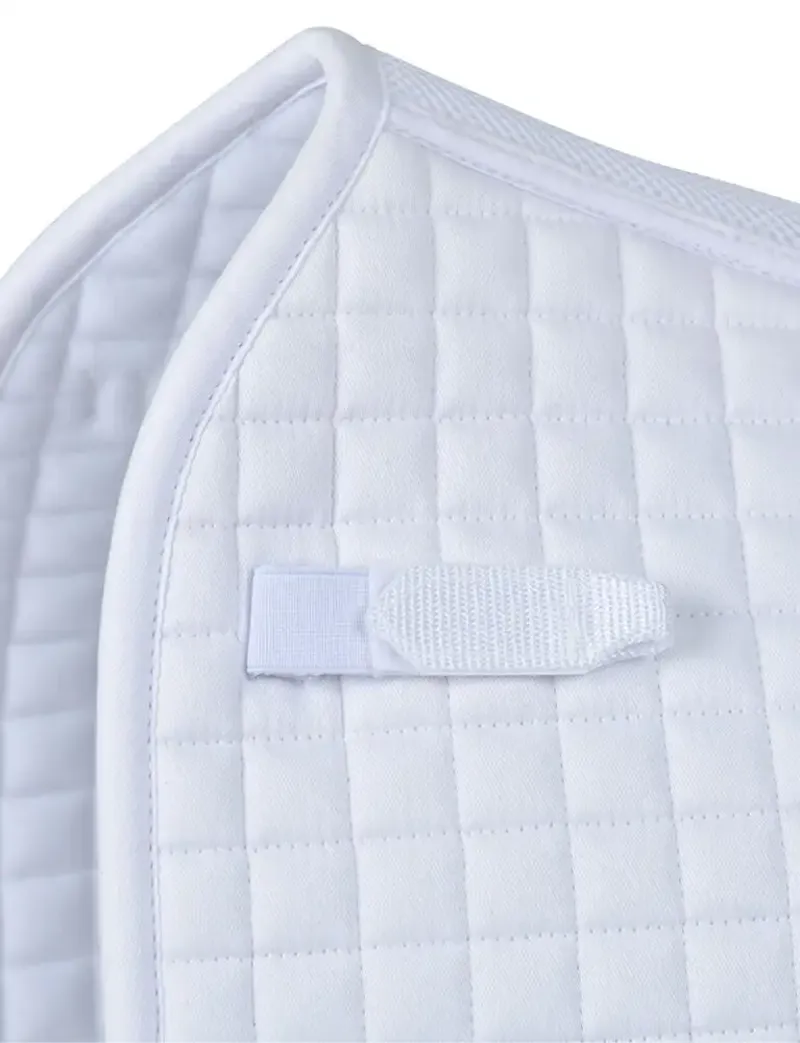 WeatherBeeta Prime Air-Tec Dressage Saddle Pad - White-2