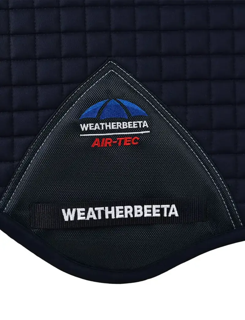 WeatherBeeta Prime Air-Tec Jump Shaped Saddle Pad - Navy-1
