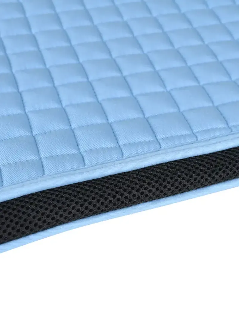 WeatherBeeta Prime Air-Tec Jump Shaped Saddle Pad - Sky Blue-3