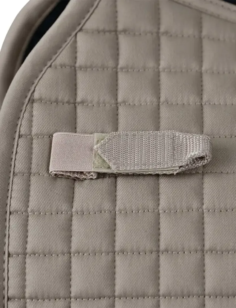 WeatherBeeta Prime Air-Tec Dressage Saddle Pad - Natural Clay-2