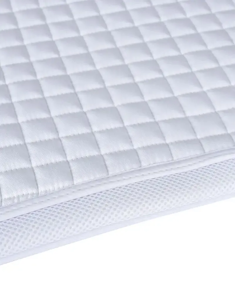 WeatherBeeta Prime Air-Tec Dressage Saddle Pad - White-3