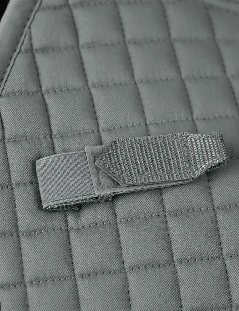 WeatherBeeta Prime Air-Tec Dressage Saddle Pad - Grey-1