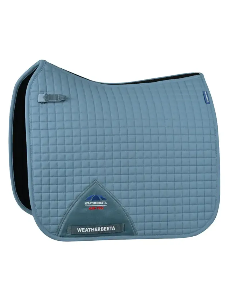 WeatherBeeta Prime Air-Tec Dressage Saddle Pad - Washed Denim
