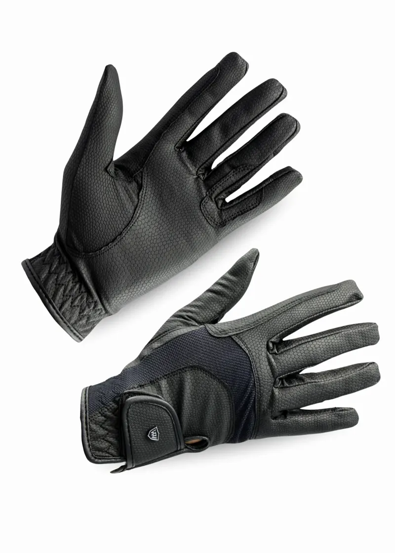 Woof Wear Reintex Mesh Riding Glove - Black