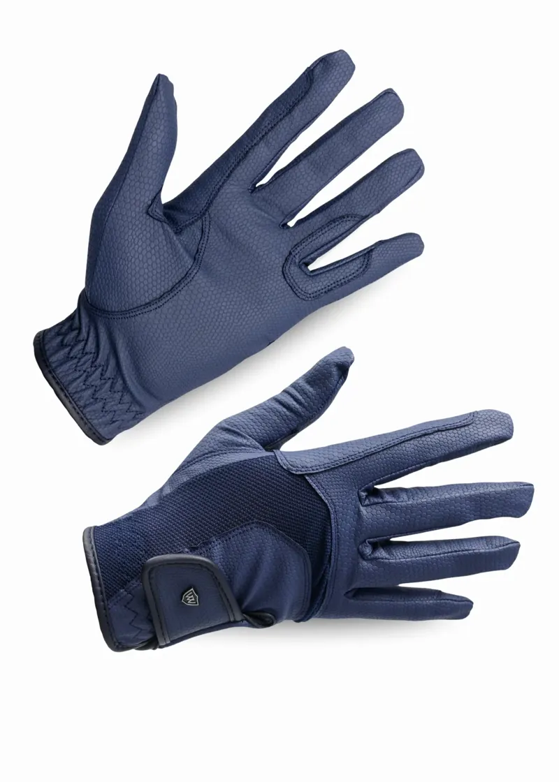 Woof Wear Reintex Mesh Riding Glove - Navy