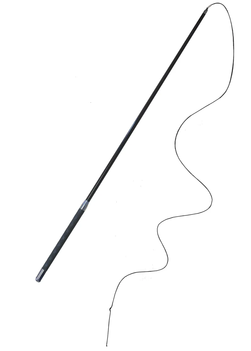 Woof Wear Telescopic Lunge Whip - Black 200cm