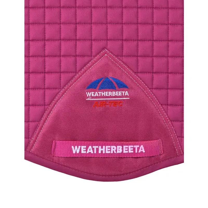 WeatherBeeta Prime Air-Tec All Purpose Saddle Pad - Bright Magenta-1