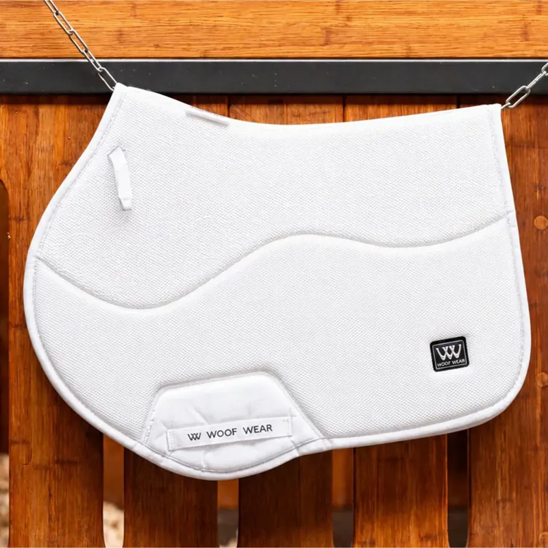 Woof Wear Elite Comfort Mesh Close Contact Saddlecloth - White
