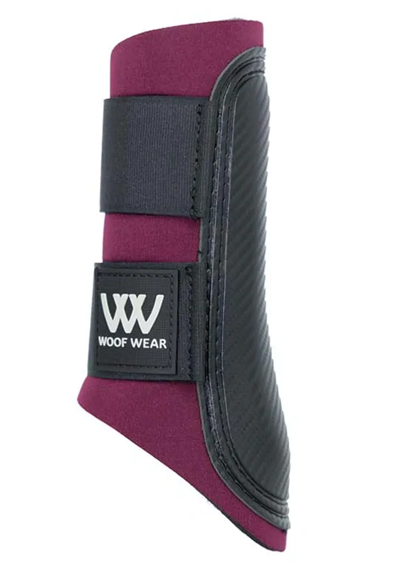 Woof Wear Club Brushing Boot - Burgundy