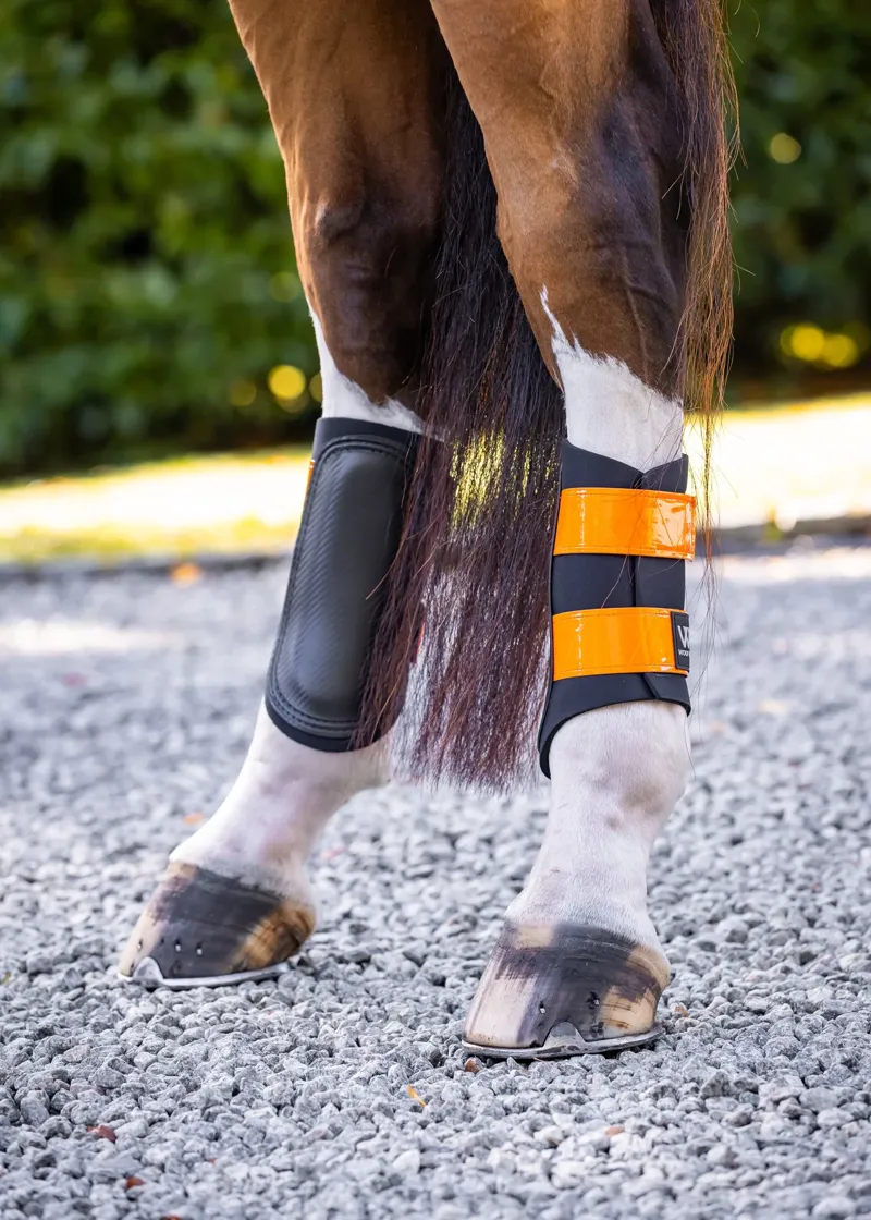 Woof Wear Reflective Club Boot - Hi Vis Orange-1