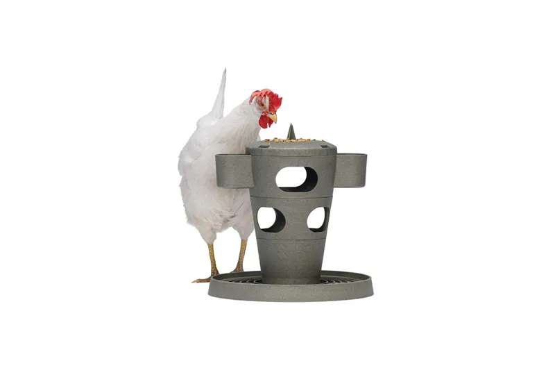 Gaun Snak/Feed Tower For Chickens - 100% Recycled Plastic -5