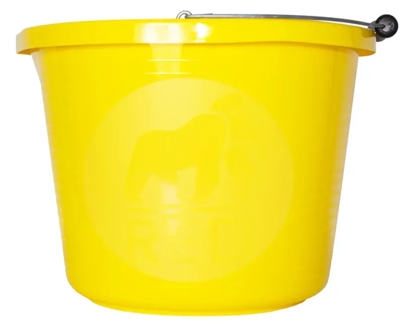 Red Gorilla Premium 15L Bucket - Yellow