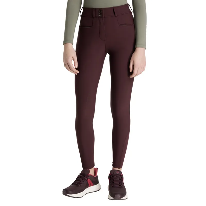 LeMieux Young Rider Full Seat Izzy Breeches - Damson-2
