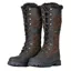 Dublin Yukon Ladies Quilt Country Boots - Chocolate Brown