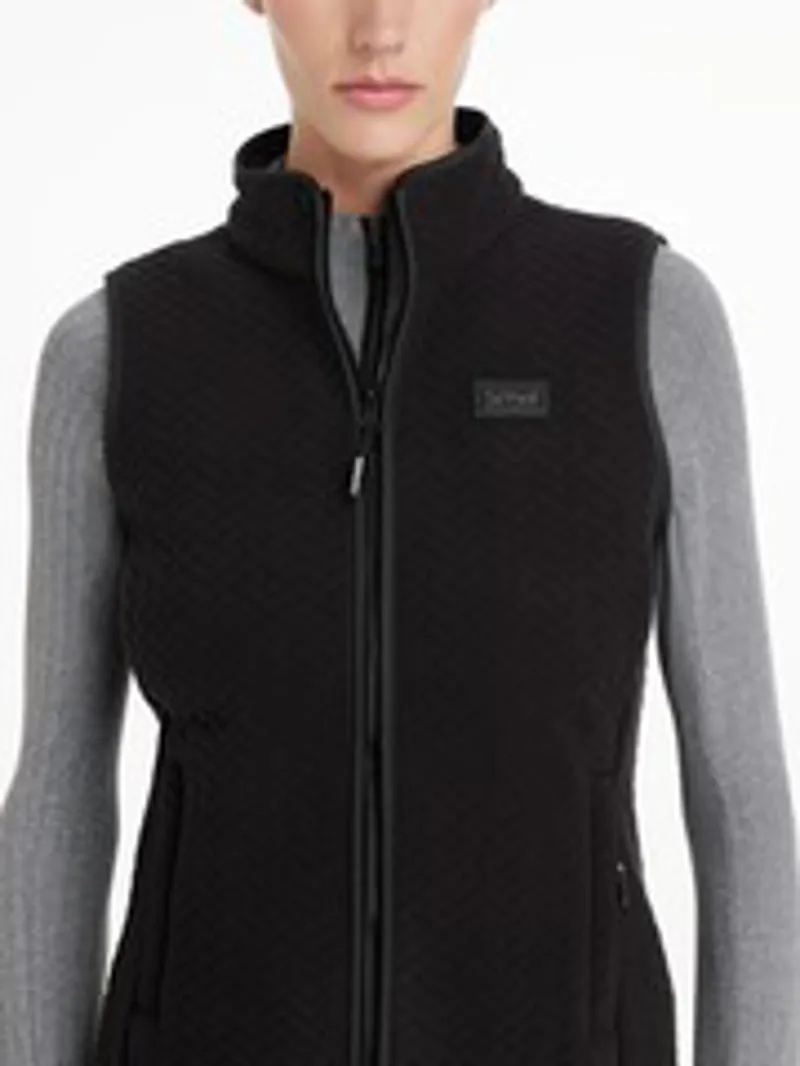 LeMieux Aspen Herringbone Fleece Gilet - Black