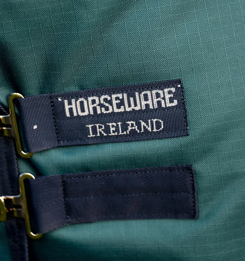 Horseware Amigo Ripstop 900D 50g Fleece Lined Turnout Rug - Dynasty Green-9