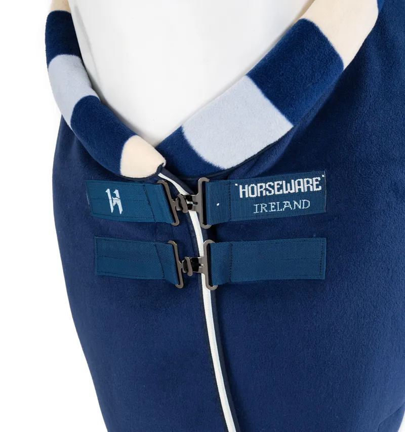 Horseware Ireland Newmarket Cosy Fleece Cooler Rug - Witney Navy-2