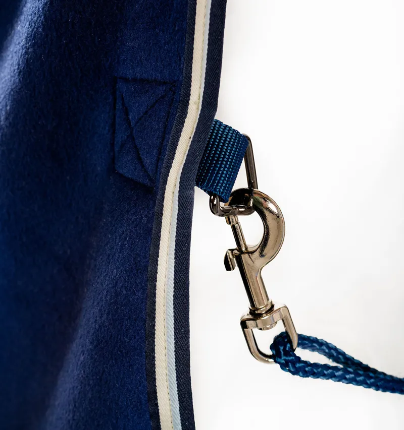 Horseware Ireland Newmarket Cosy Fleece Cooler Rug - Witney Navy-7