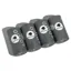 Adios Non Handle Poo Bags 4 Rolls 60 Bags - Grey