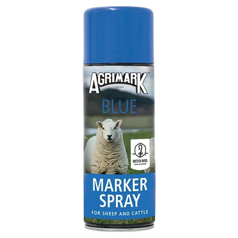 Agrimark Marker Spray 400ml - Blue