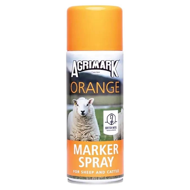 Agrimark Marker Spray 400ml - Orange