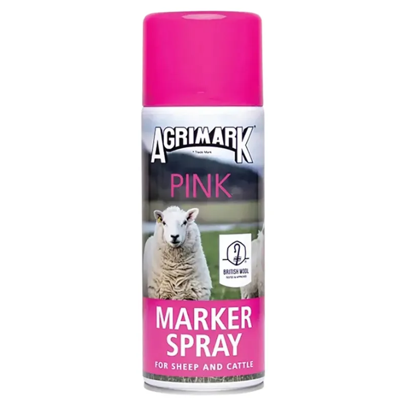 Agrimark Marker Spray 400ml - Pink