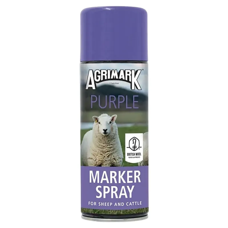 Agrimark Marker Spray 400ml - Purple