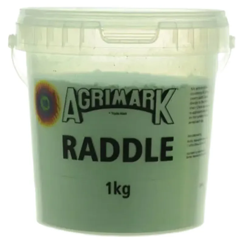 Agrimark Sheep Colouring Raddle Powder - Green-1