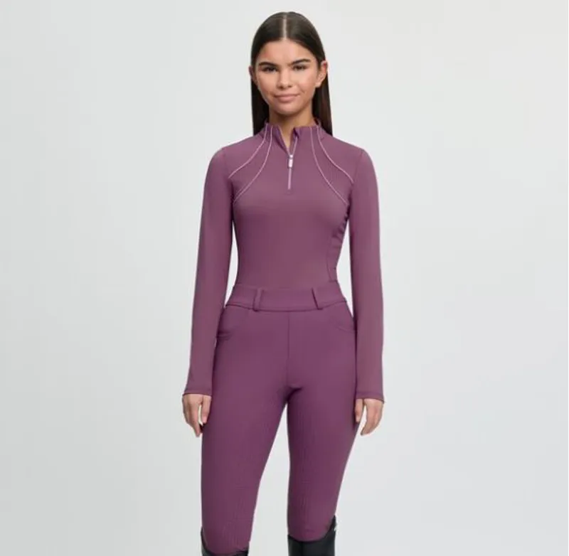 LeMieux Young Rider Airflow Base Layer - Mallow