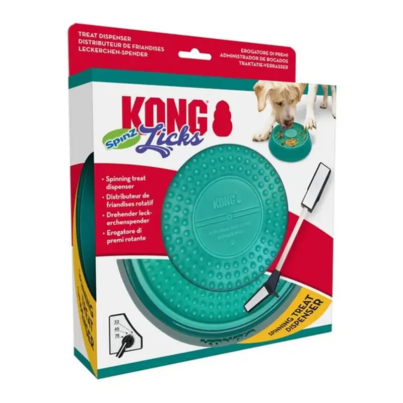 KONG Licks Spinz - Blue-6