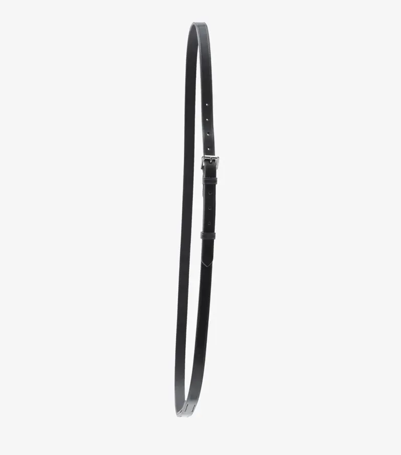 Premier Equine Altino Horse Neck Strap - Black - Full-1
