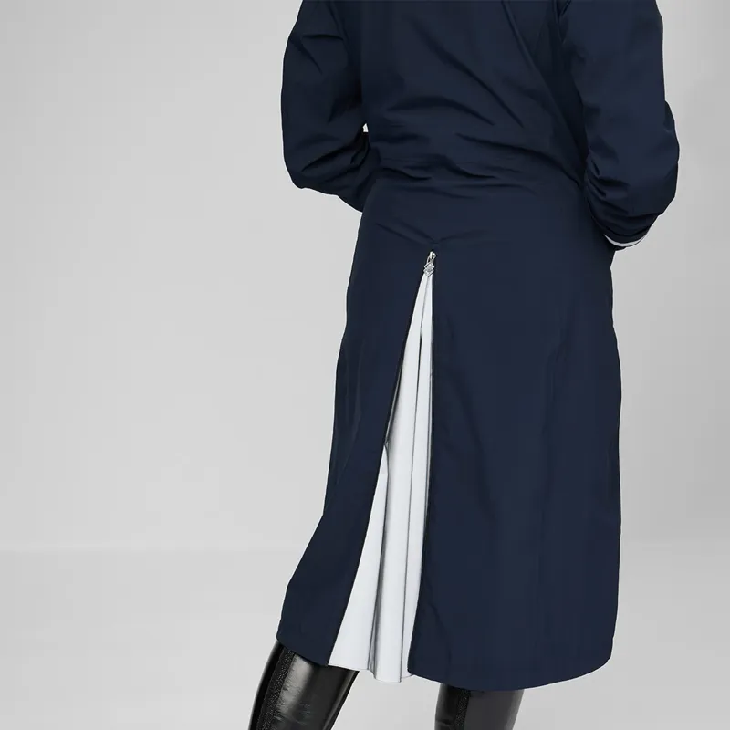 LeMieux Amelie Waterproof Lightweight Riding Coat - Navy-4