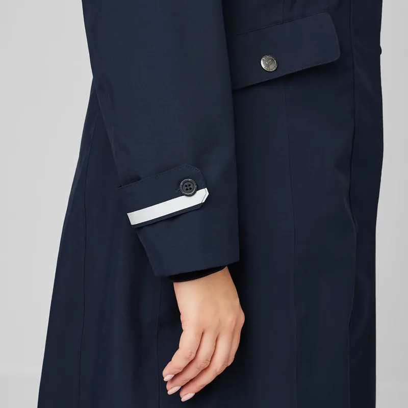 LeMieux Amelie Waterproof Lightweight Riding Coat - Navy-2